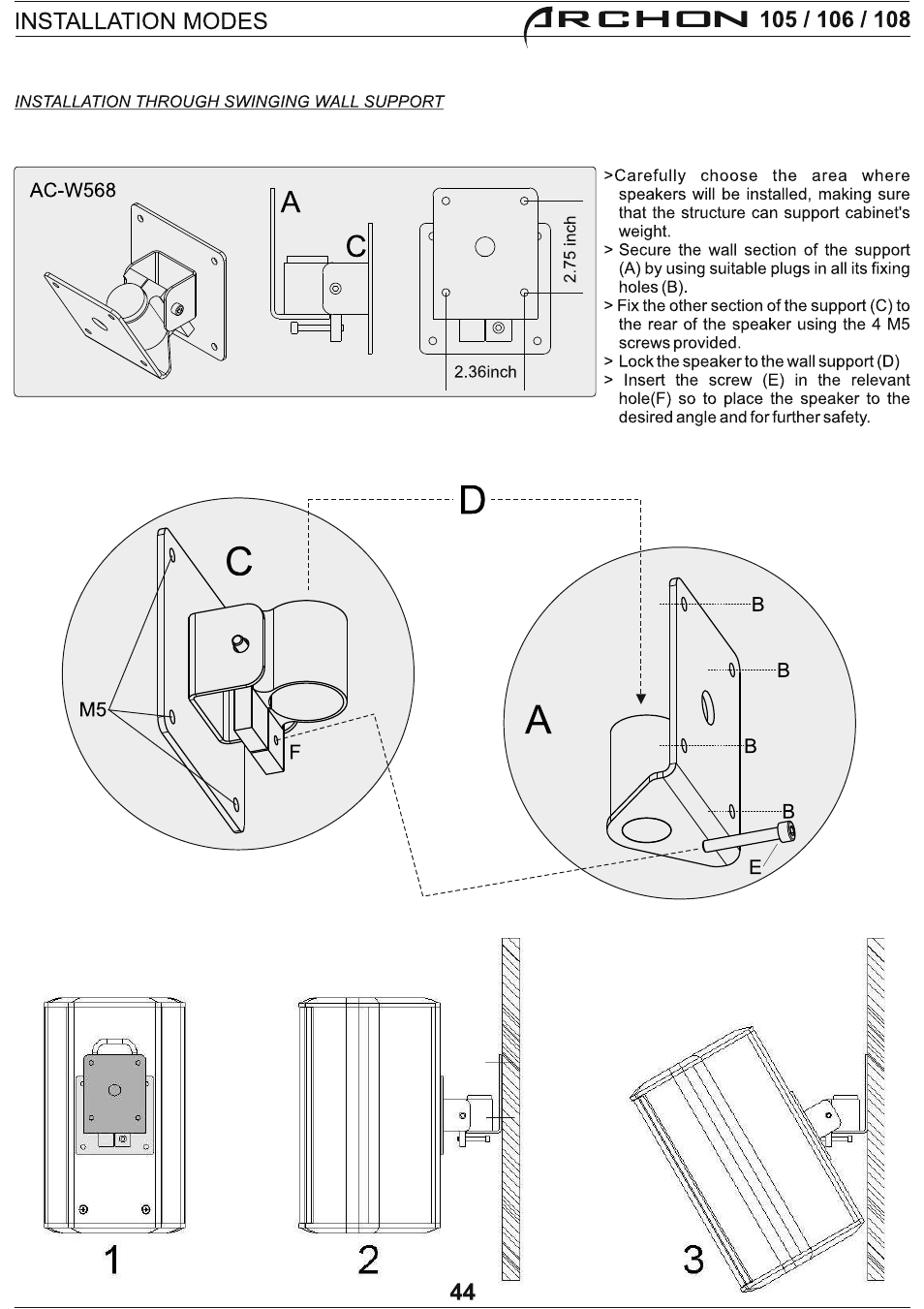 FBT Archon User Manual | Page 48 / 116