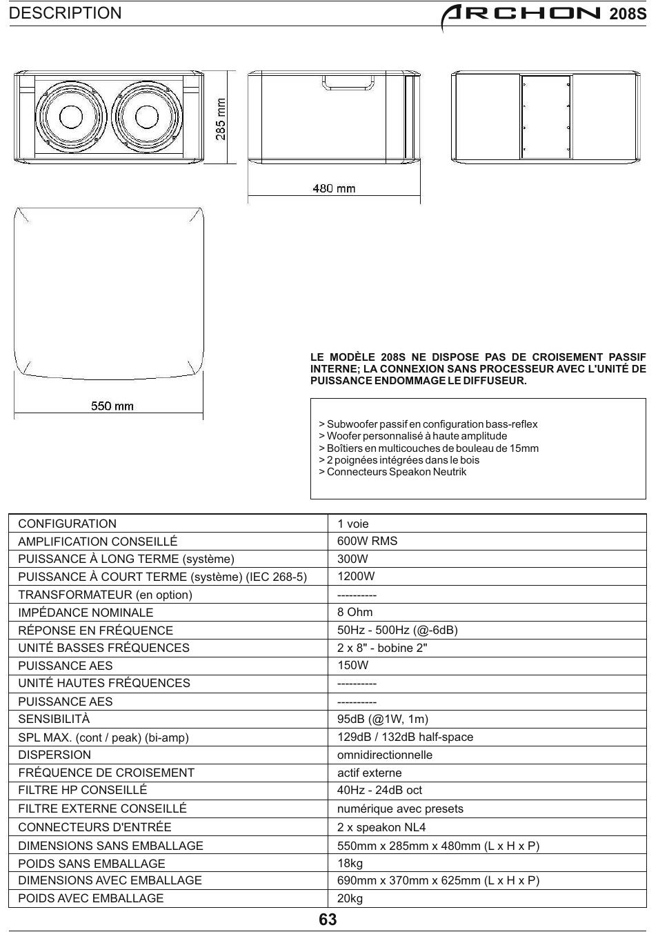 Archon | FBT Archon User Manual | Page 68 / 116