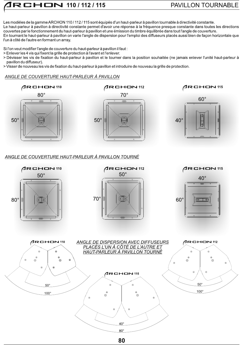 FBT Archon User Manual | Page 85 / 116