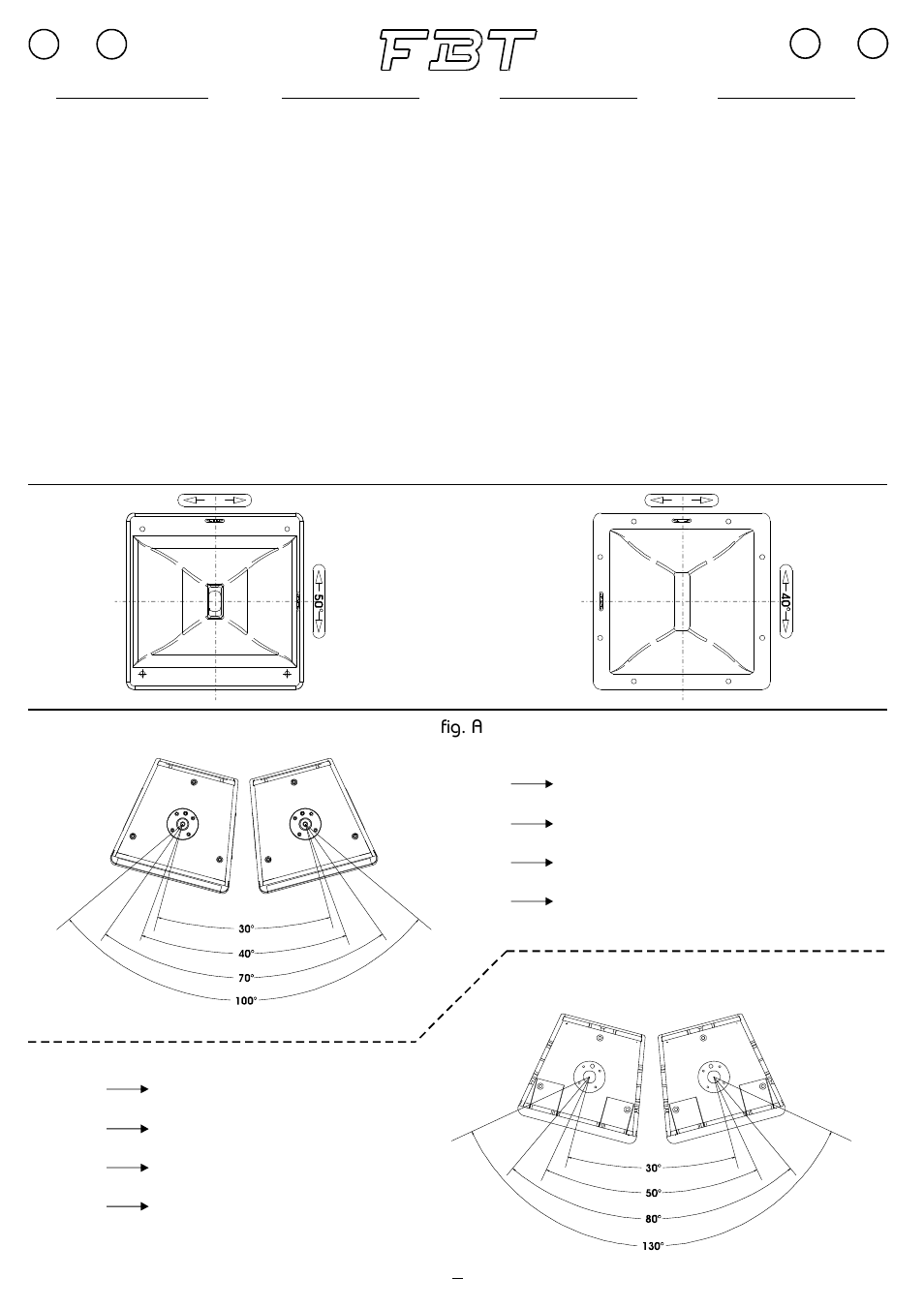 Fig. a | FBT VERVE PASSIVE User Manual | Page 6 / 16