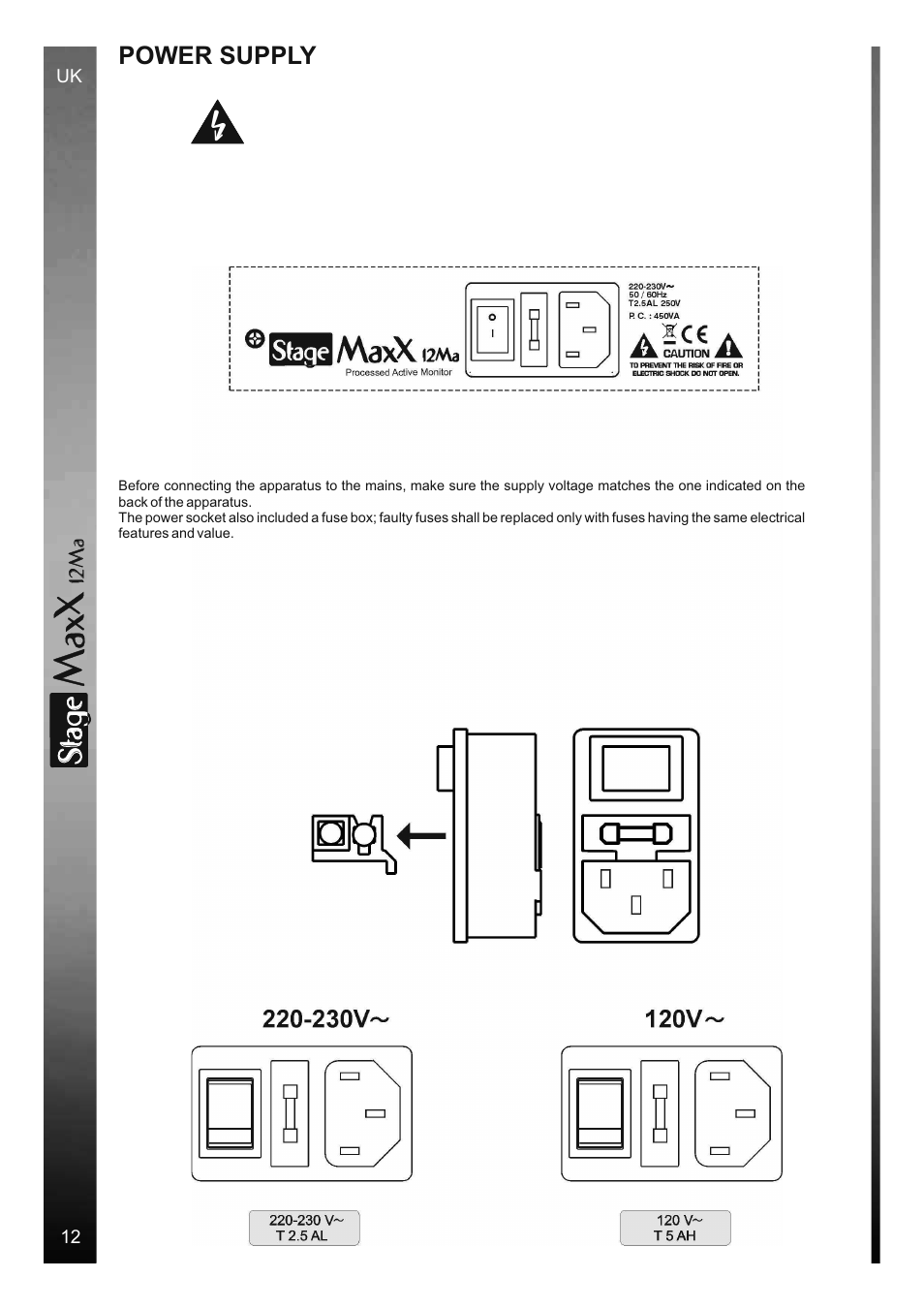 Sta e | FBT StageMaxX User Manual | Page 16 / 44