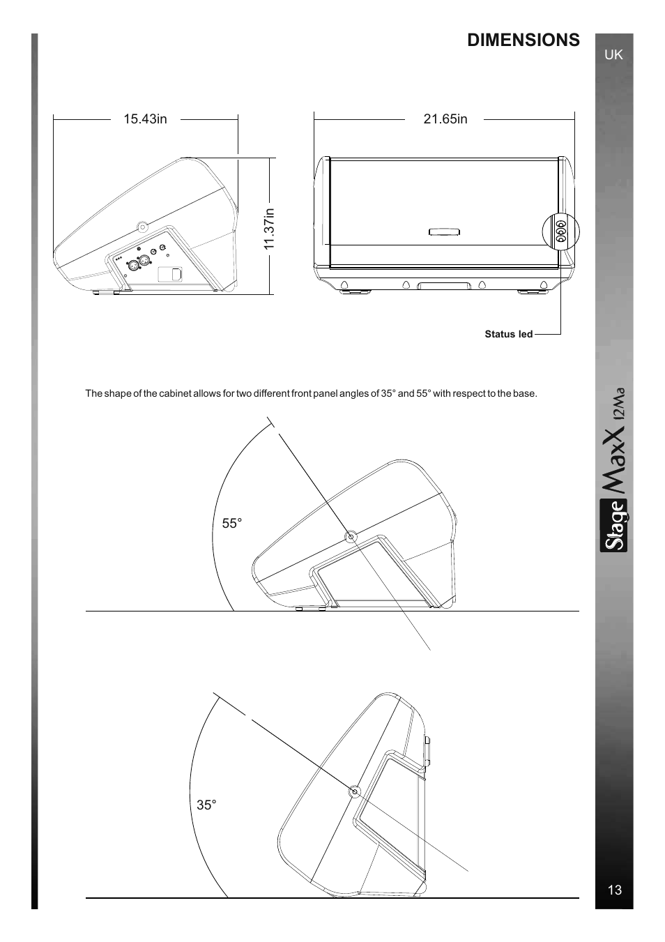 Sta e | FBT StageMaxX User Manual | Page 17 / 44