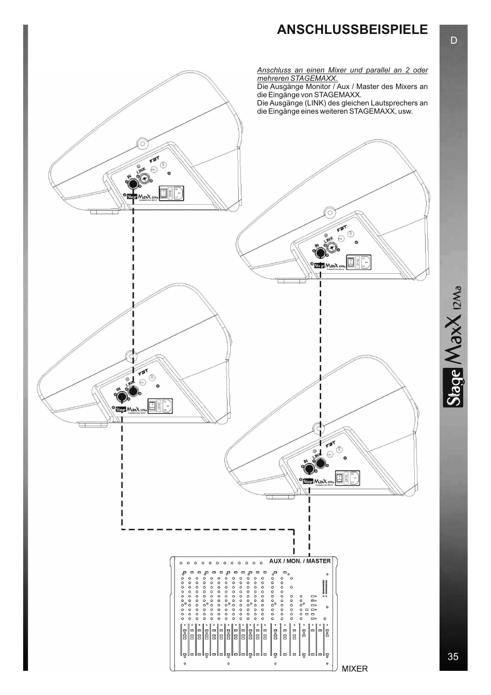 Sta e | FBT StageMaxX User Manual | Page 41 / 44