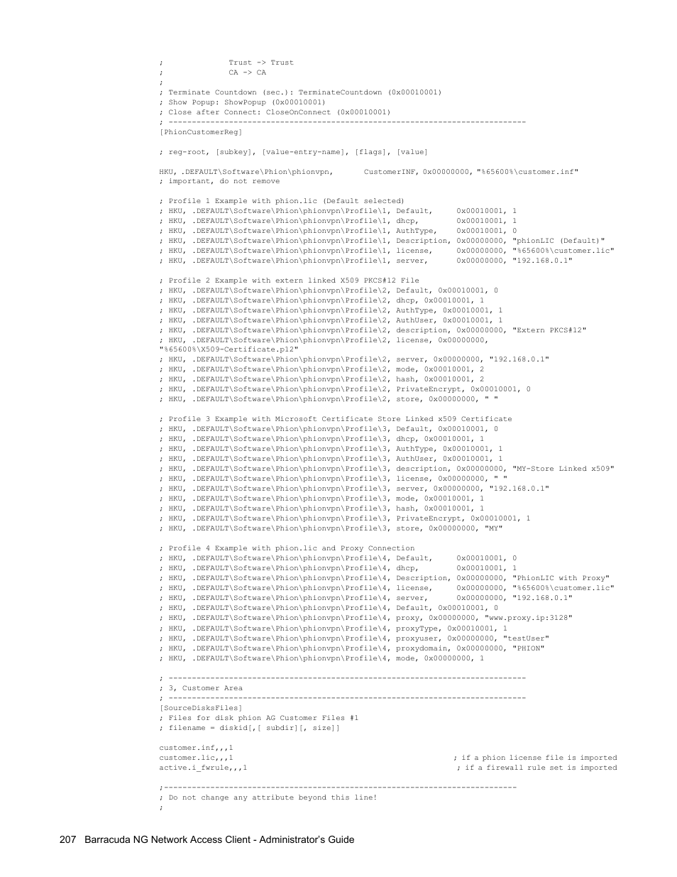 Barracuda Networks VERSION SP4 User Manual | Page 209 / 268