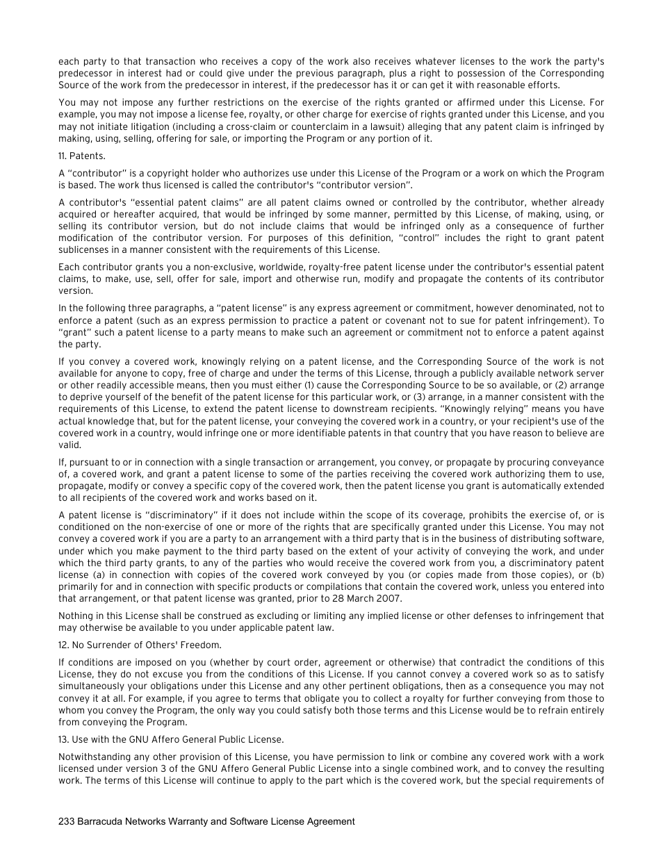 Barracuda Networks VERSION SP4 User Manual | Page 235 / 268