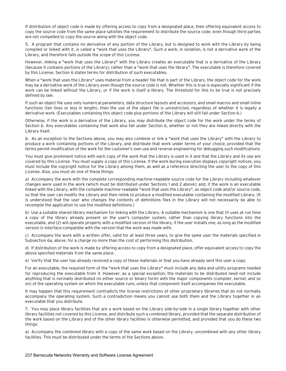 Barracuda Networks VERSION SP4 User Manual | Page 239 / 268