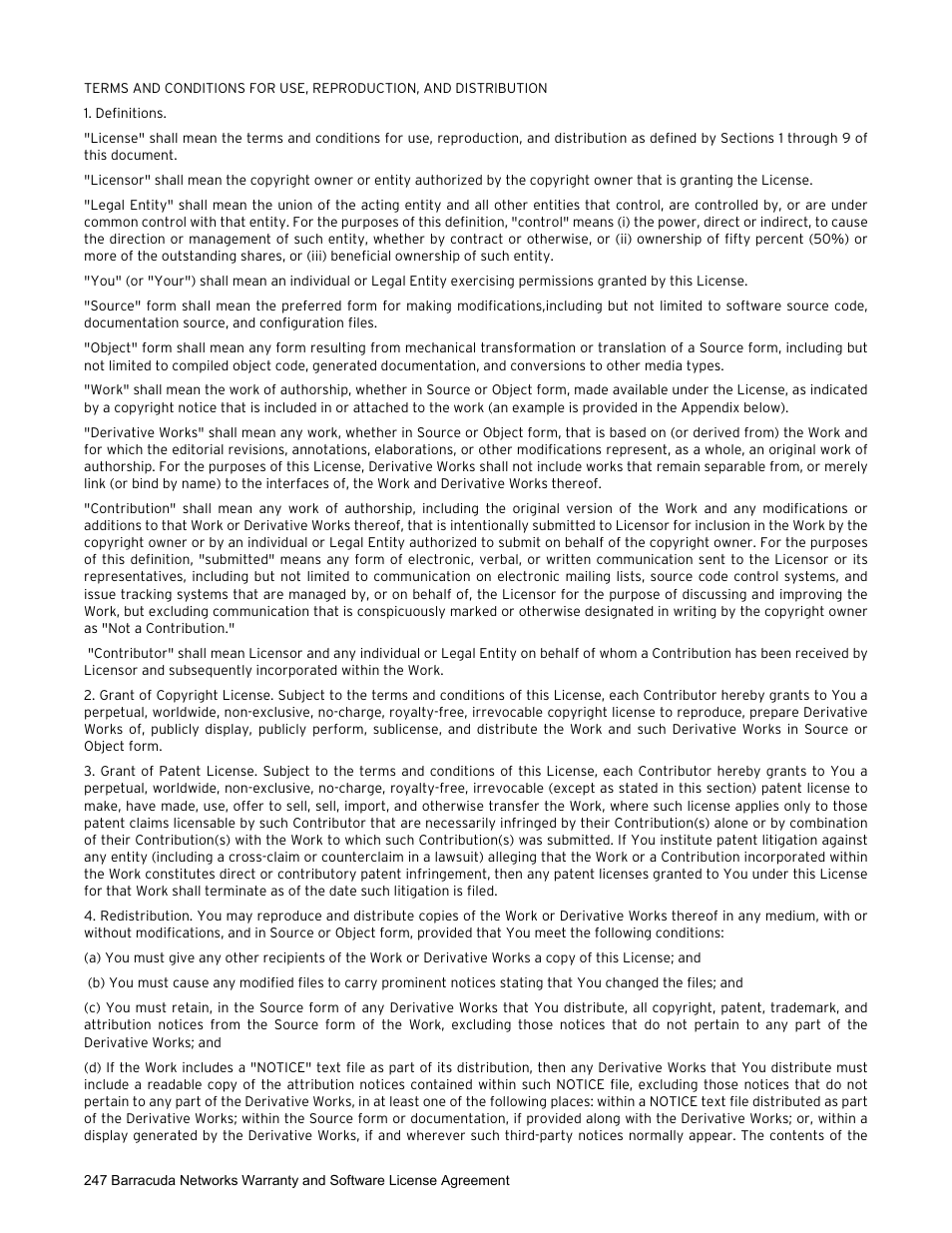 Barracuda Networks VERSION SP4 User Manual | Page 249 / 268