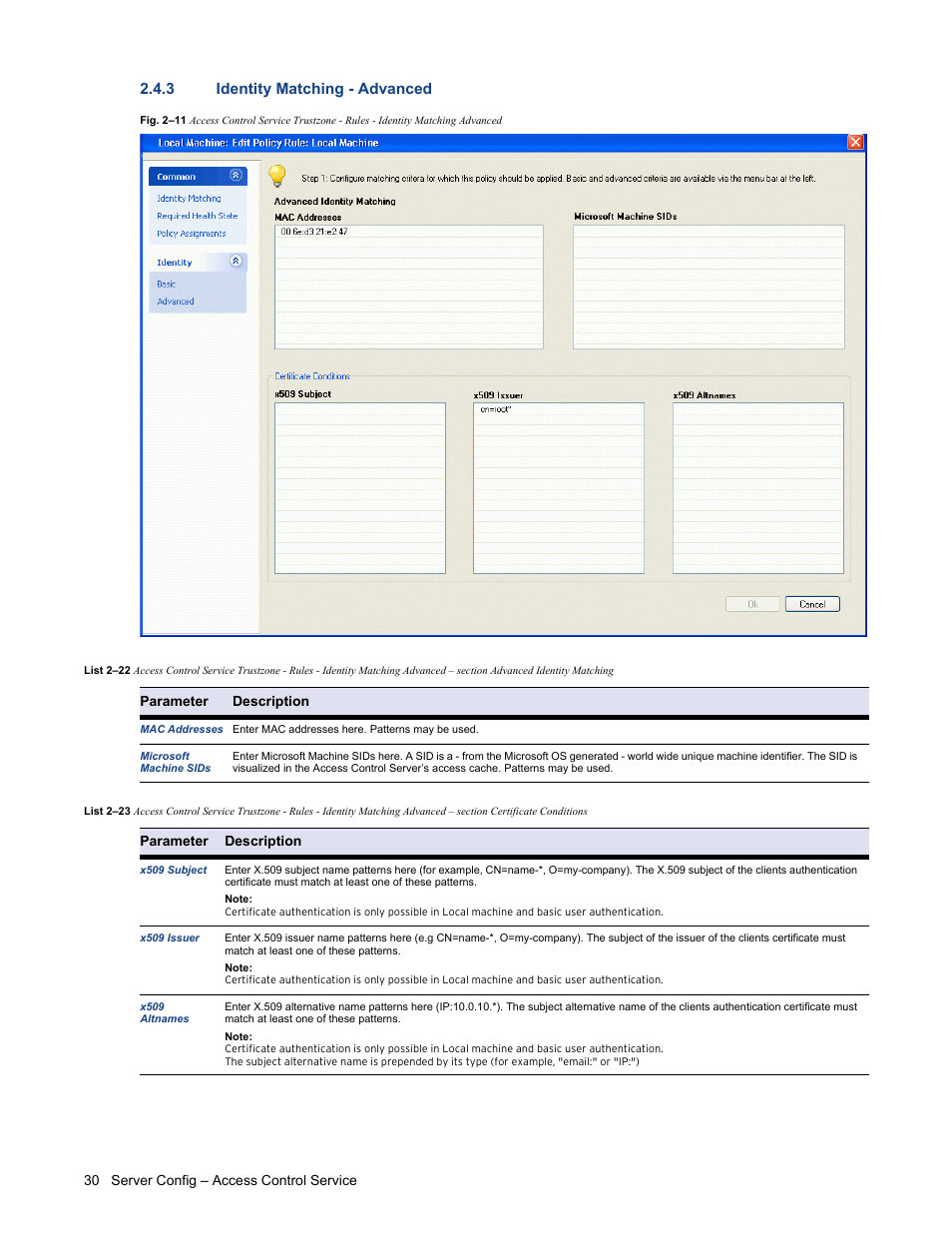 3 identity matching - advanced | Barracuda Networks VERSION SP4 User Manual | Page 32 / 268