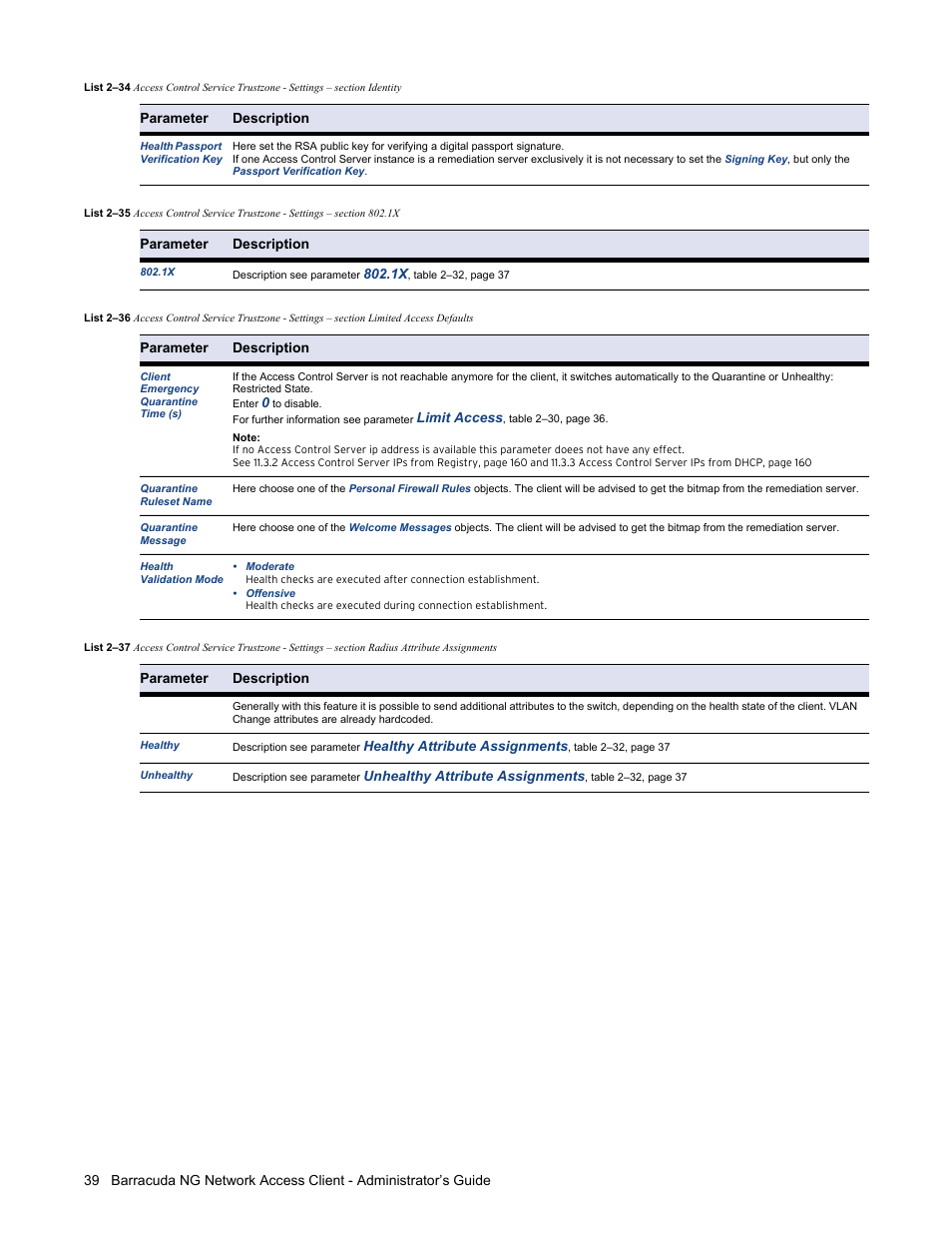 Barracuda Networks VERSION SP4 User Manual | Page 41 / 268