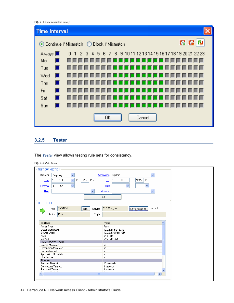 5 tester, Tester | Barracuda Networks VERSION SP4 User Manual | Page 49 / 268