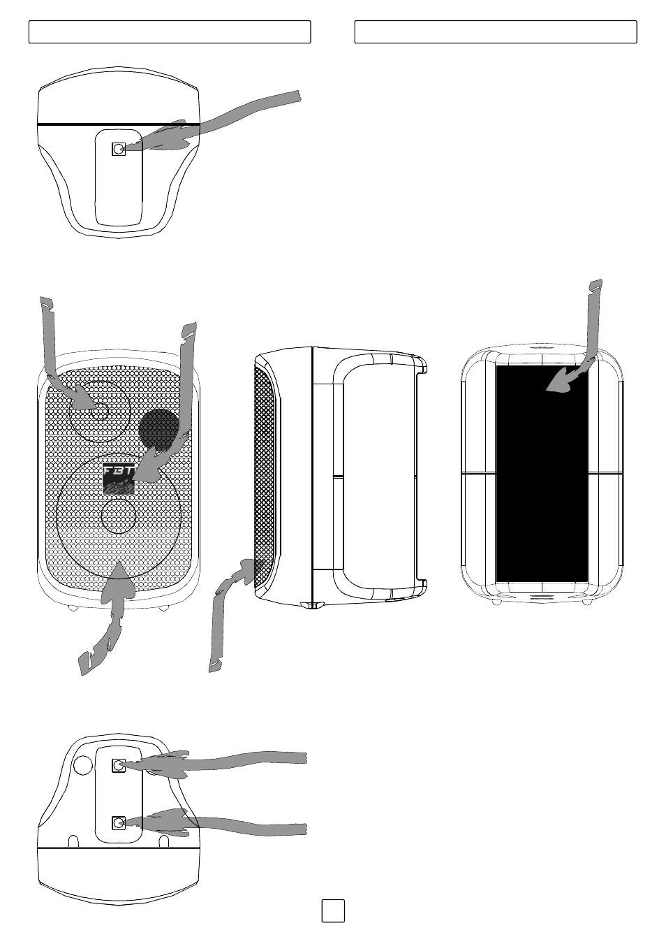 Layout | FBT JOLLY5 User Manual | Page 6 / 24
