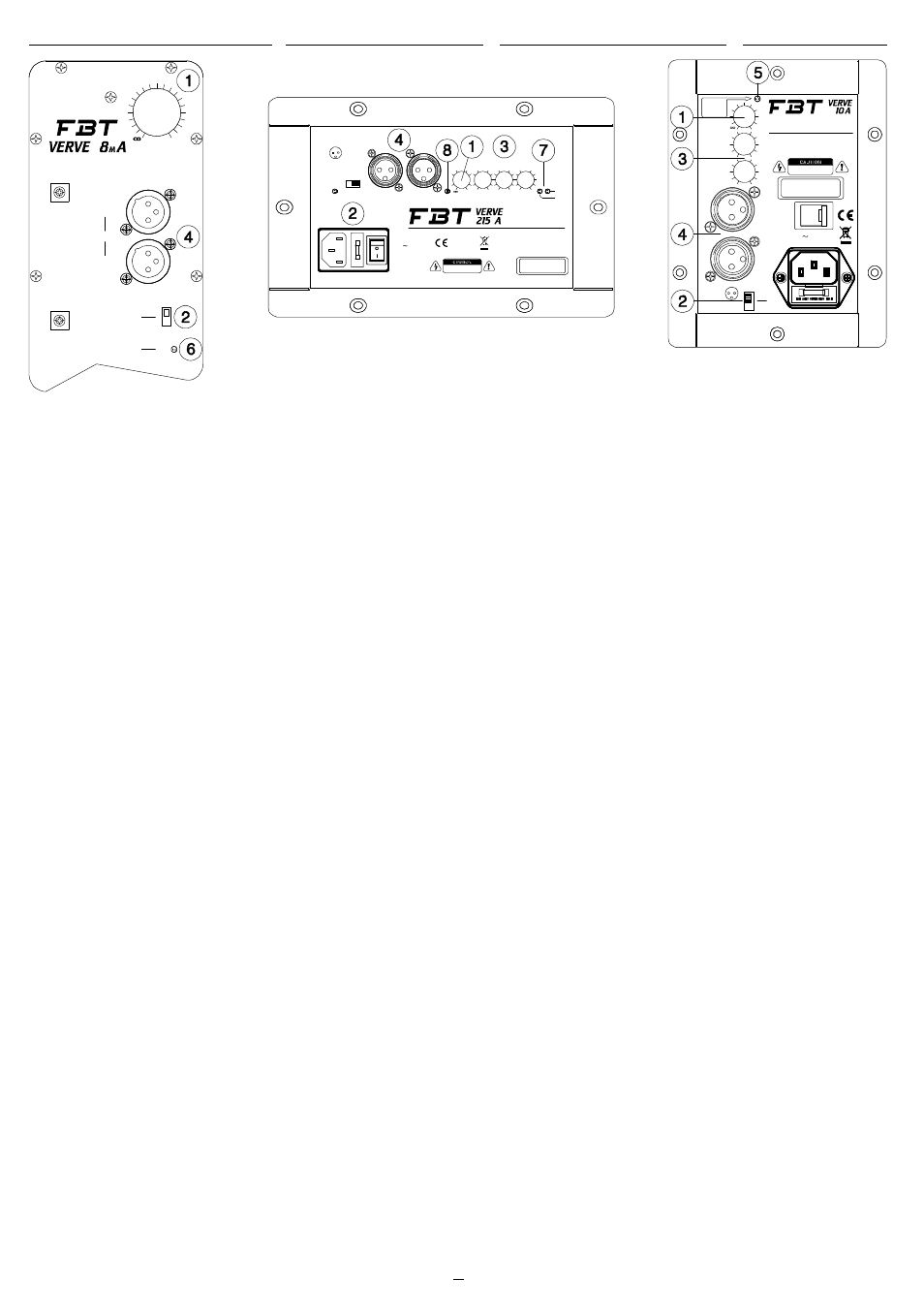 FBT VERVE POWERED User Manual | Page 9 / 24