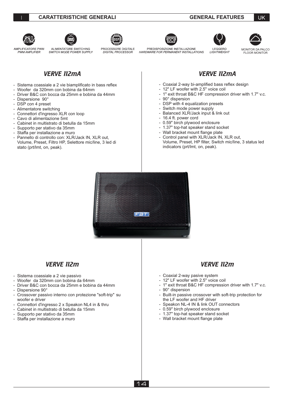 FBT VERVE 2012 User Manual | Page 16 / 44