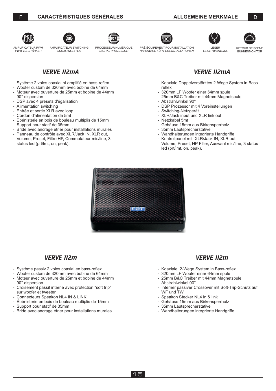FBT VERVE 2012 User Manual | Page 17 / 44