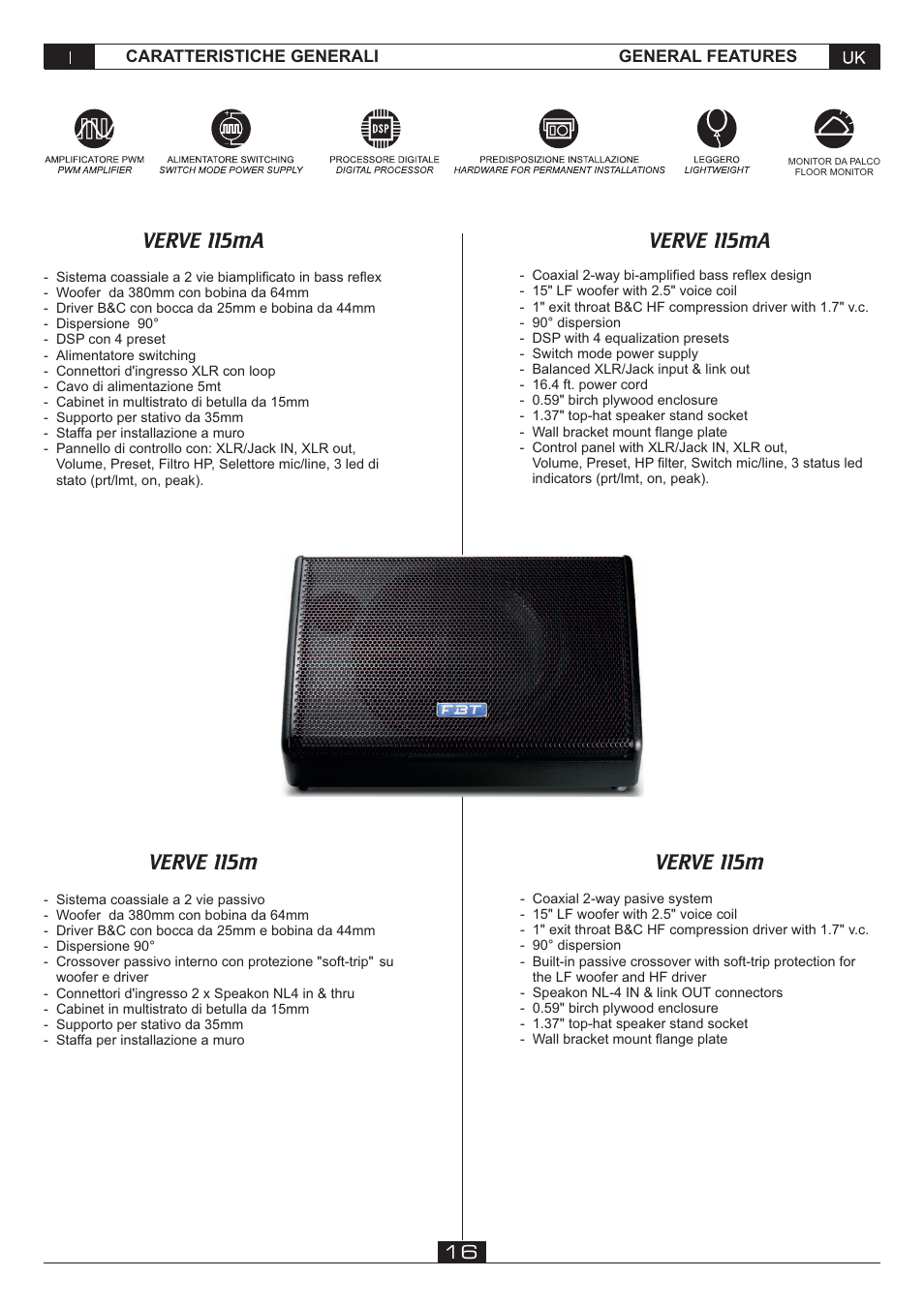 FBT VERVE 2012 User Manual | Page 18 / 44