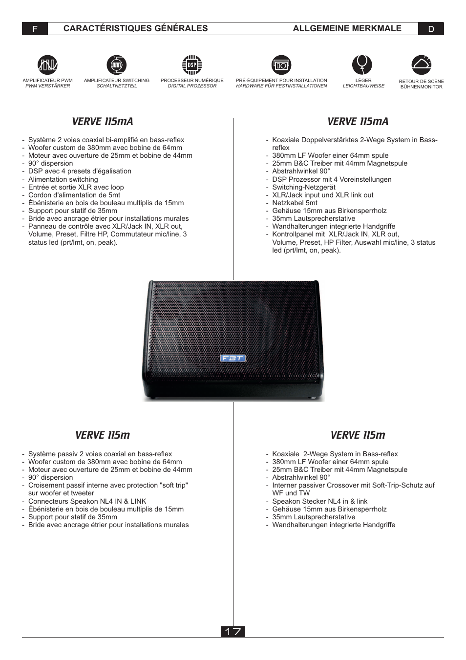 FBT VERVE 2012 User Manual | Page 19 / 44
