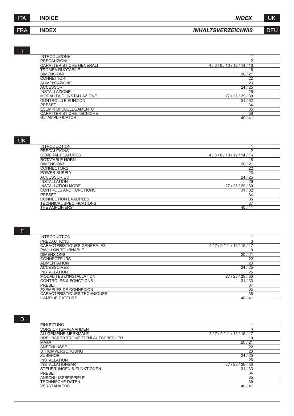 FBT VERVE 2012 User Manual | Page 2 / 44