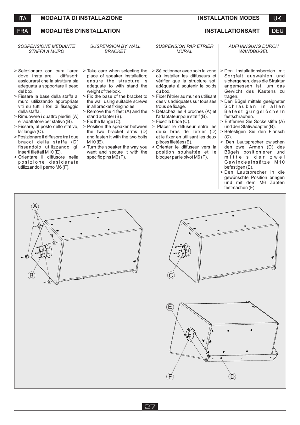 FBT VERVE 2012 User Manual | Page 29 / 44