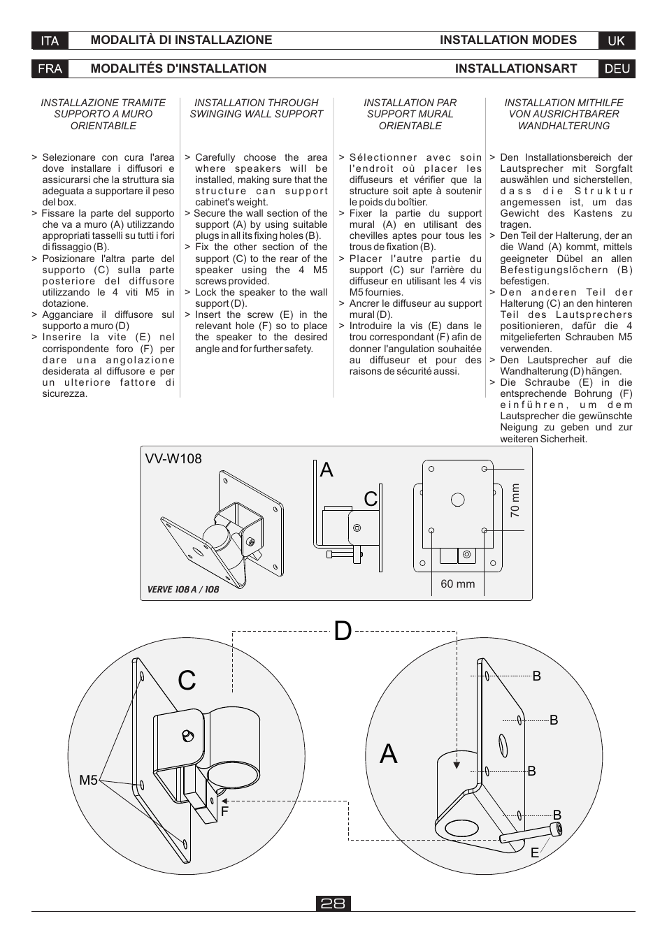 FBT VERVE 2012 User Manual | Page 30 / 44