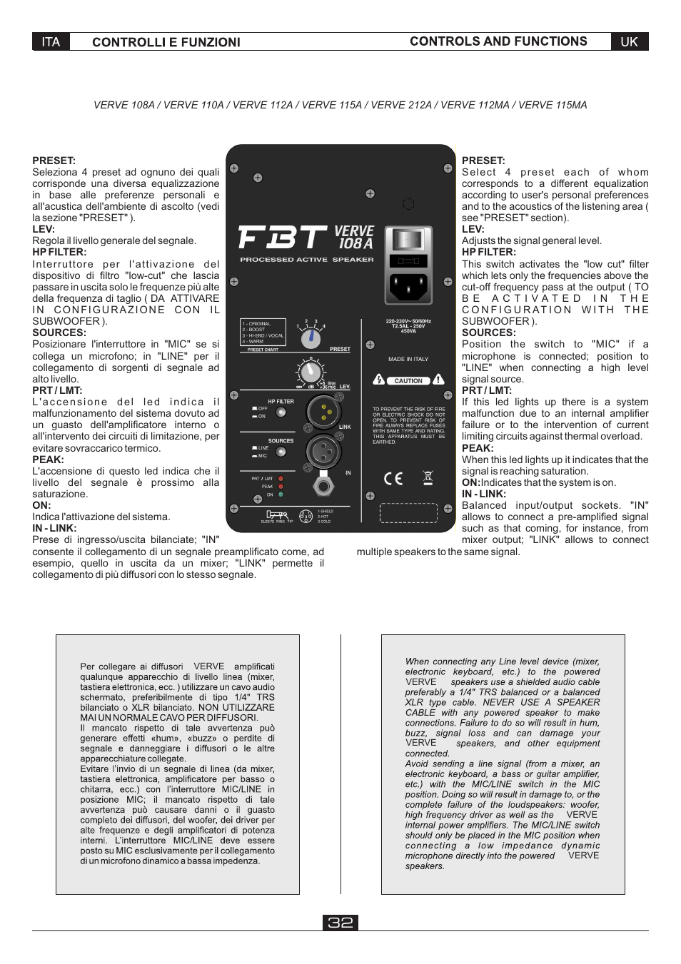 FBT VERVE 2012 User Manual | Page 34 / 44
