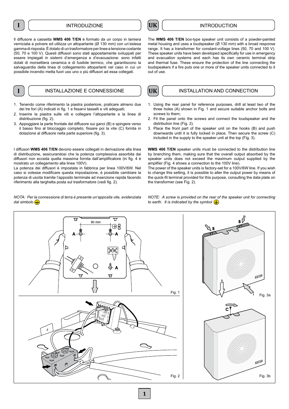 FBT WMS 406 EN User Manual | Page 3 / 8