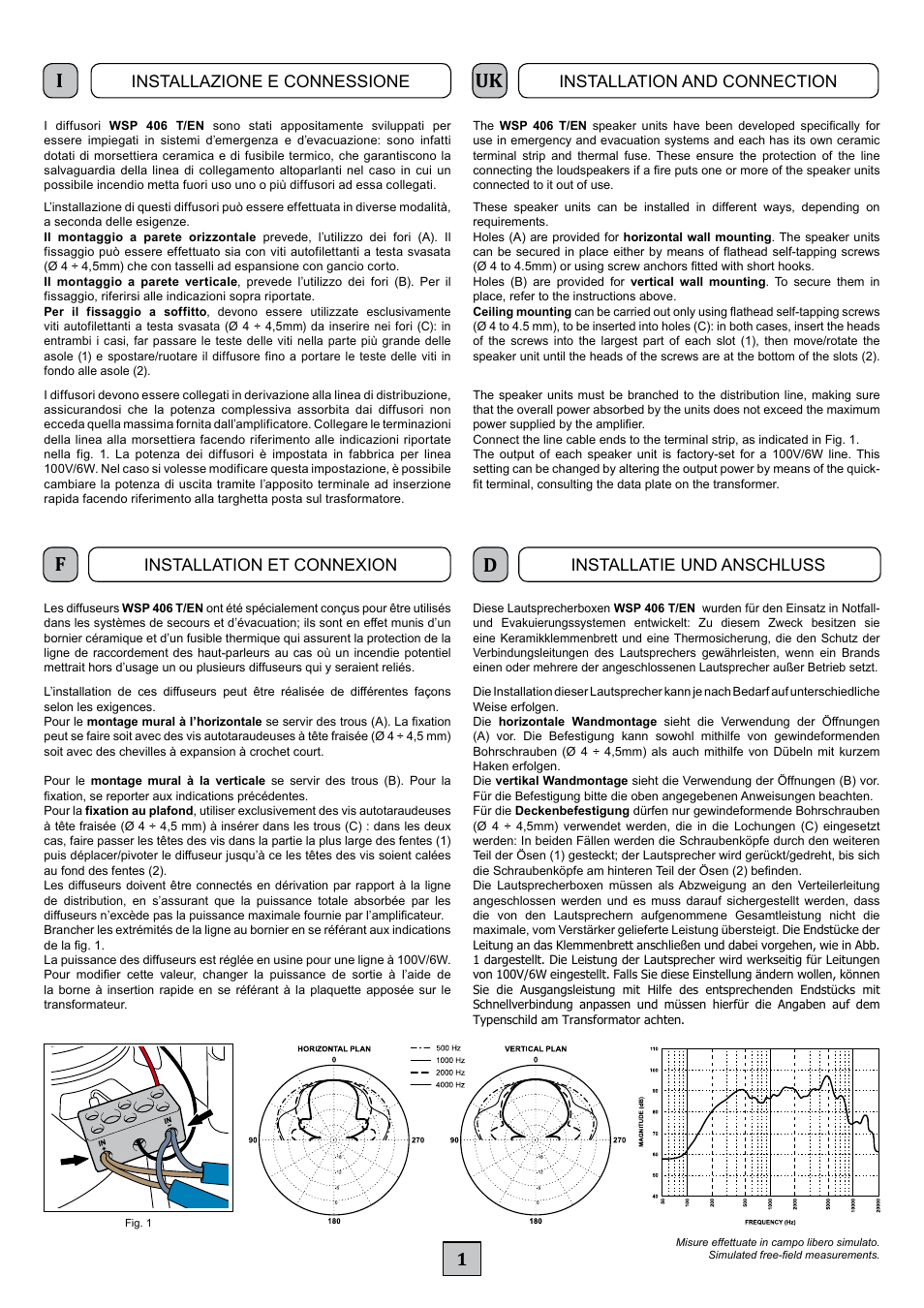 FBT WSP 406 EN User Manual | Page 4 / 8