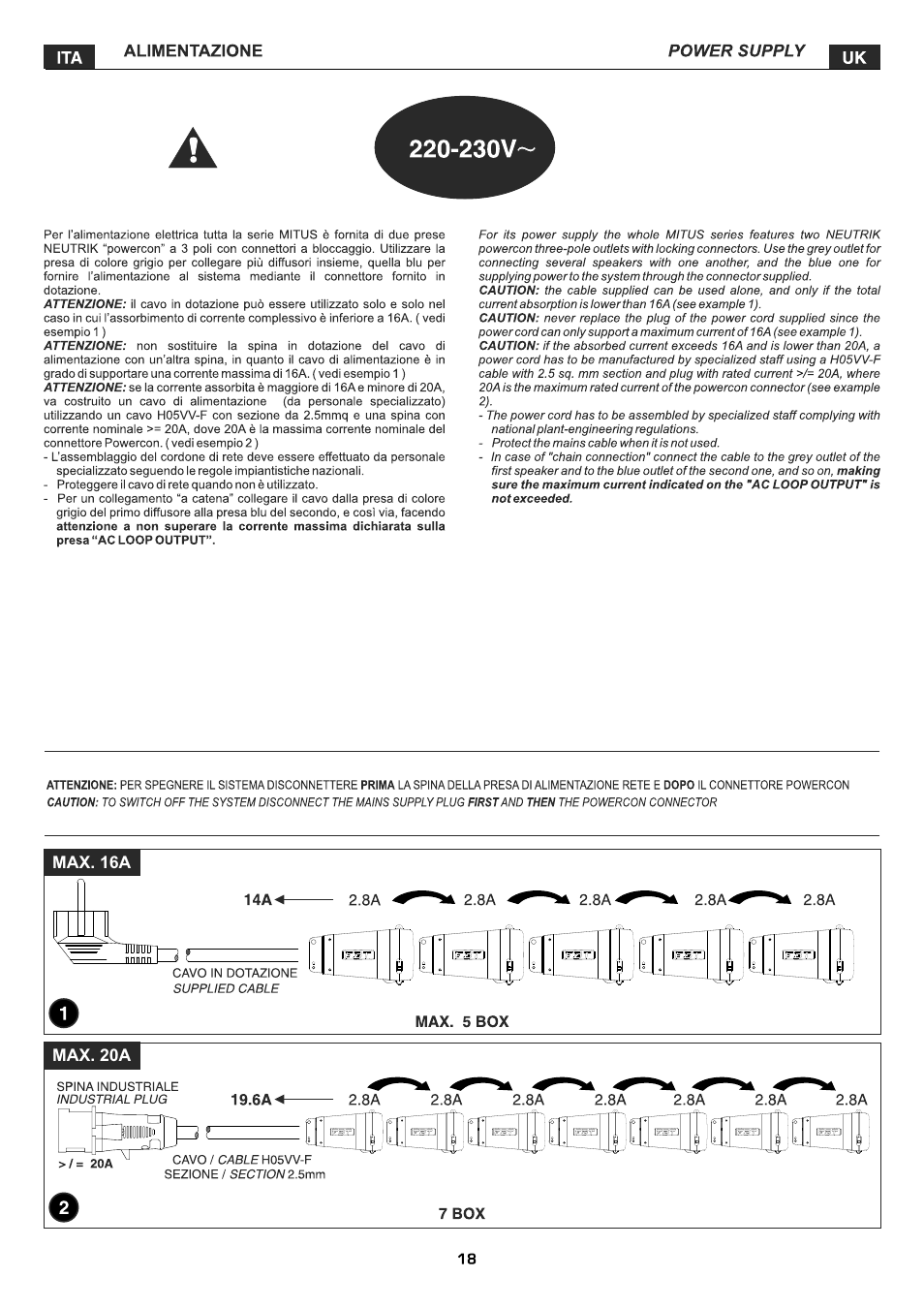 FBT MITUS User Manual | Page 21 / 88
