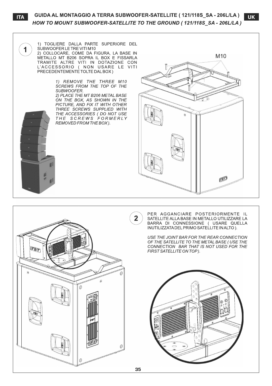FBT MITUS User Manual | Page 39 / 88