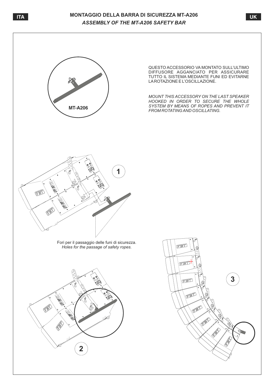 FBT MITUS User Manual | Page 40 / 88