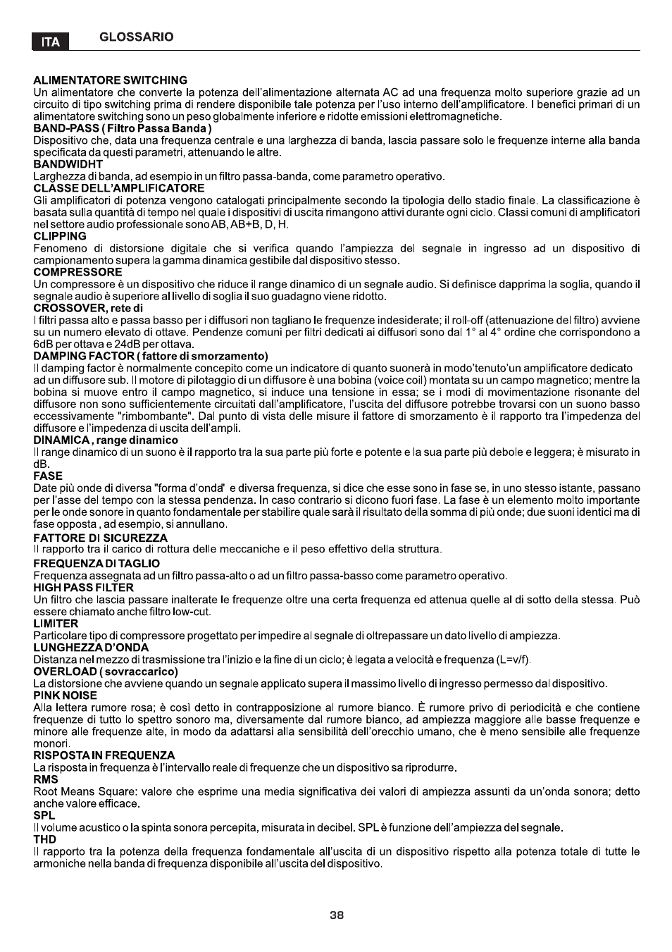 FBT MITUS User Manual | Page 43 / 88