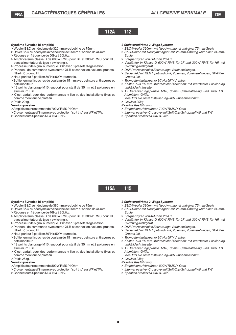 FBT MITUS User Manual | Page 49 / 88