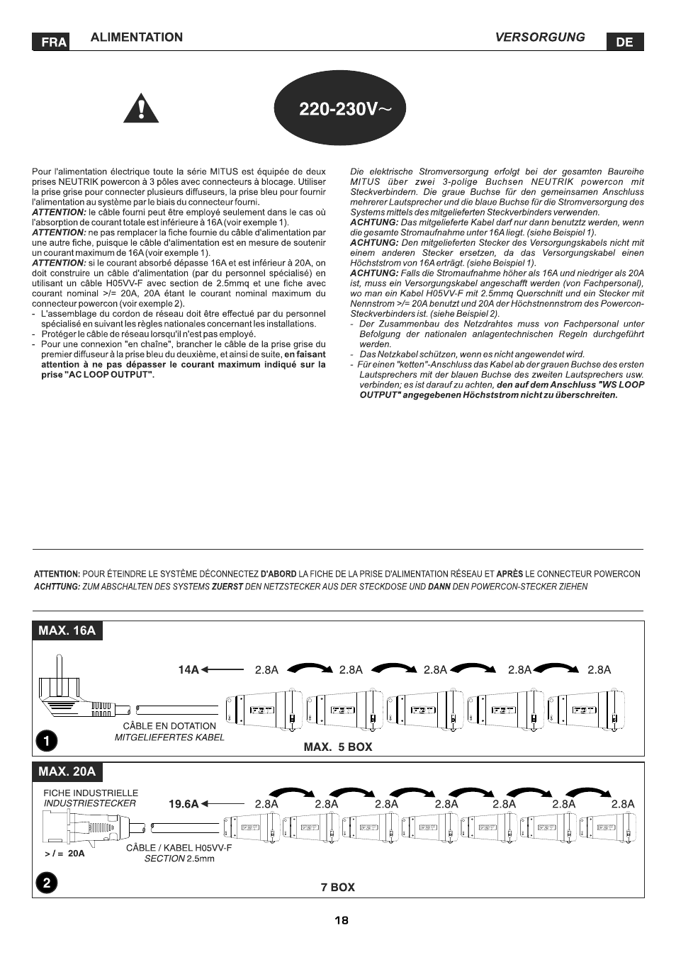 FBT MITUS User Manual | Page 63 / 88