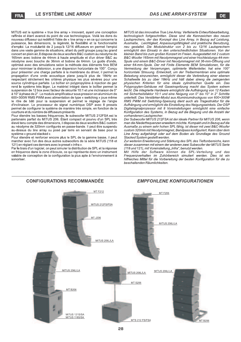 FBT MITUS User Manual | Page 74 / 88