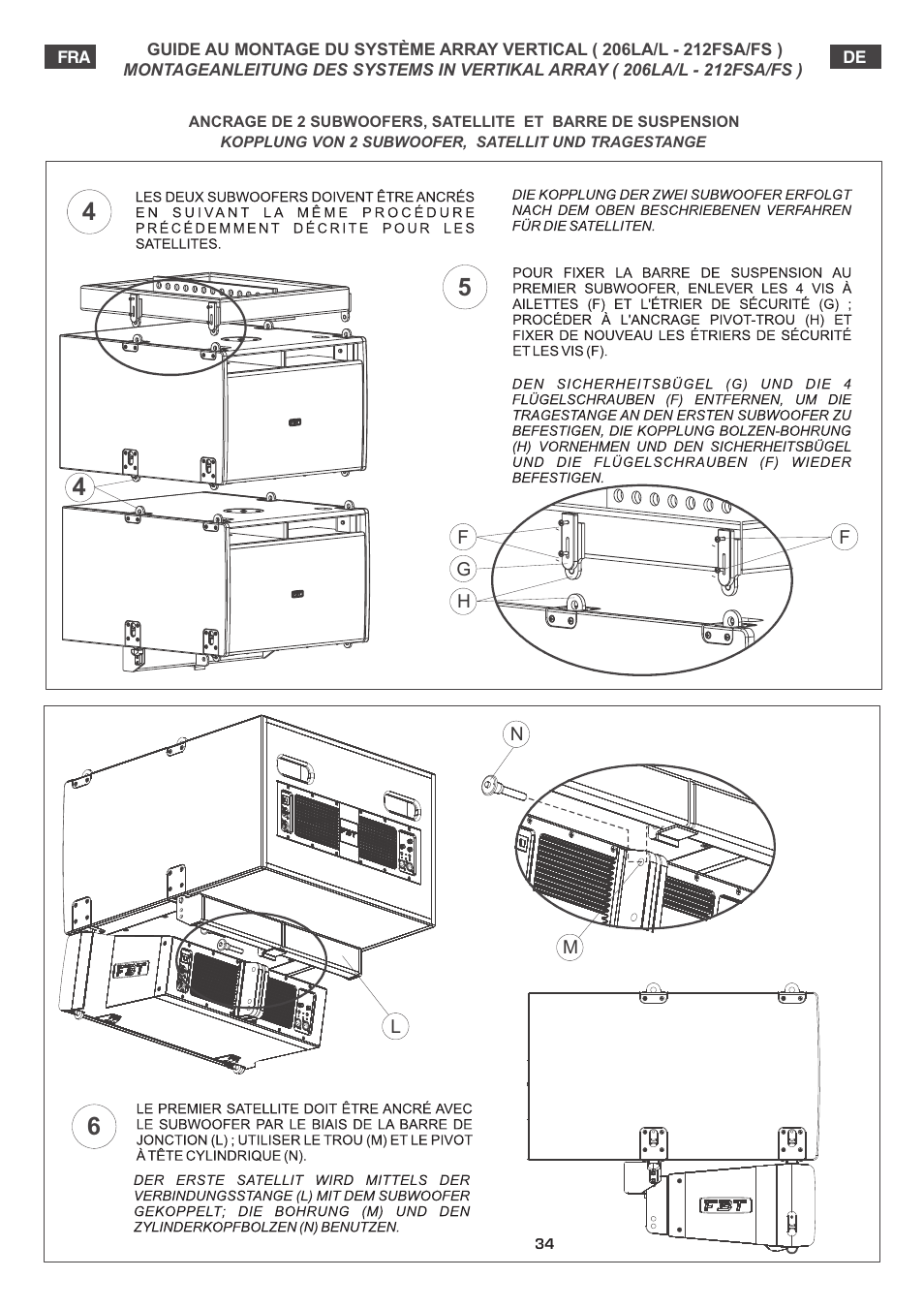 FBT MITUS User Manual | Page 80 / 88