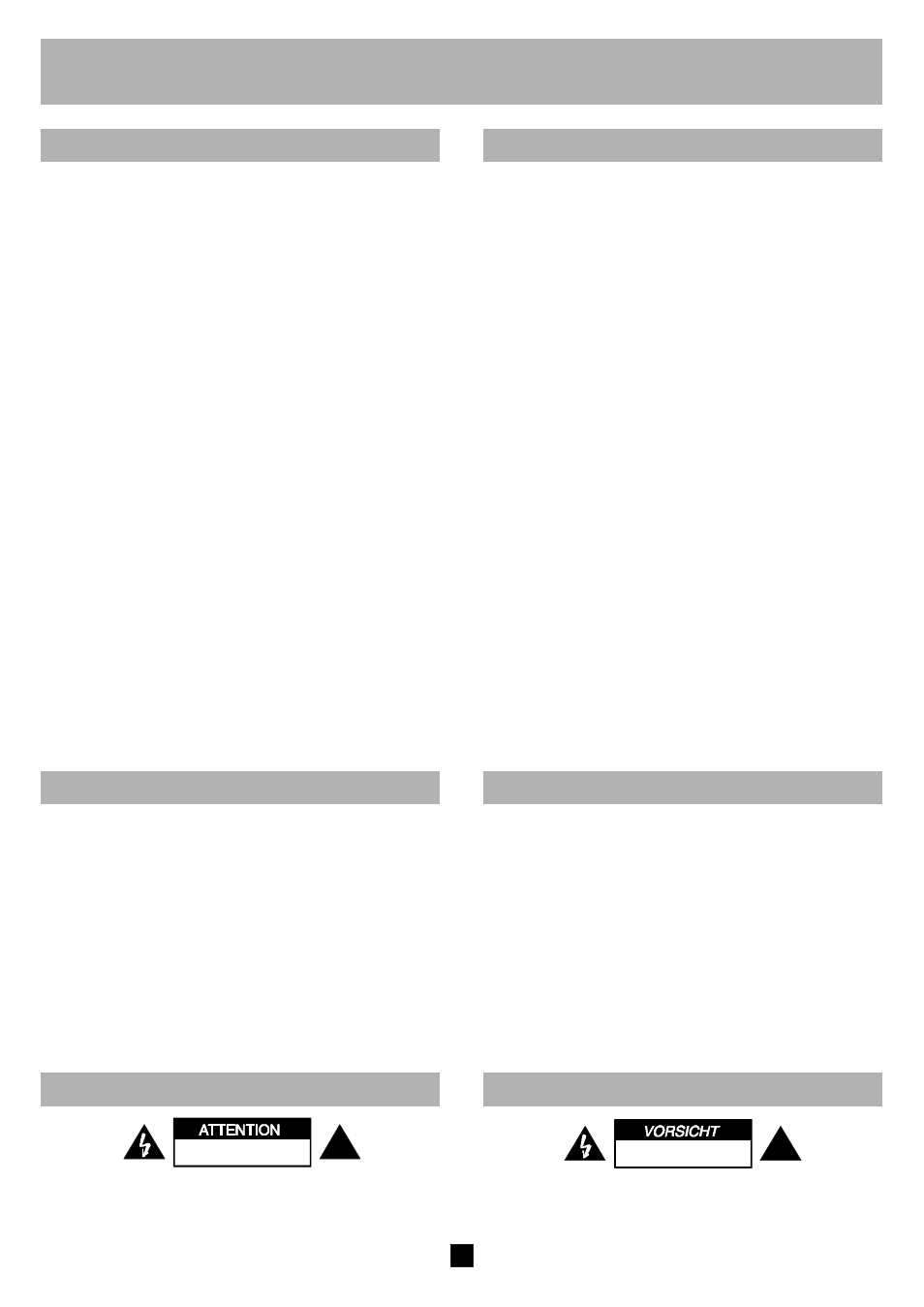 Français deutsch | FBT Symbol 18000 User Manual | Page 13 / 24