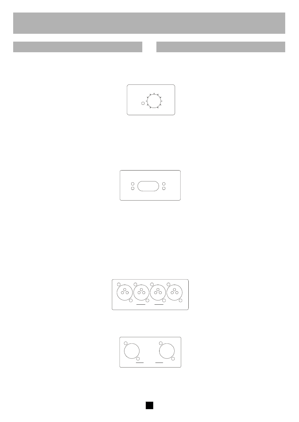 Italiano english, Descrizione comandi controls description | FBT Symbol 18000 User Manual | Page 5 / 24