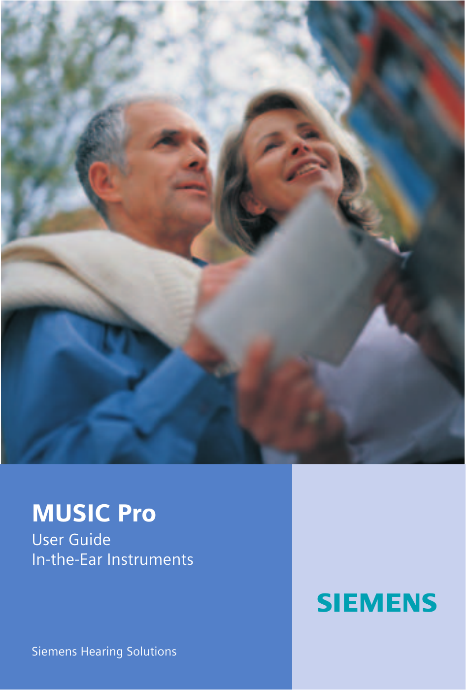 Siemens MUSIC Pro Pro IT User Manual | 24 pages