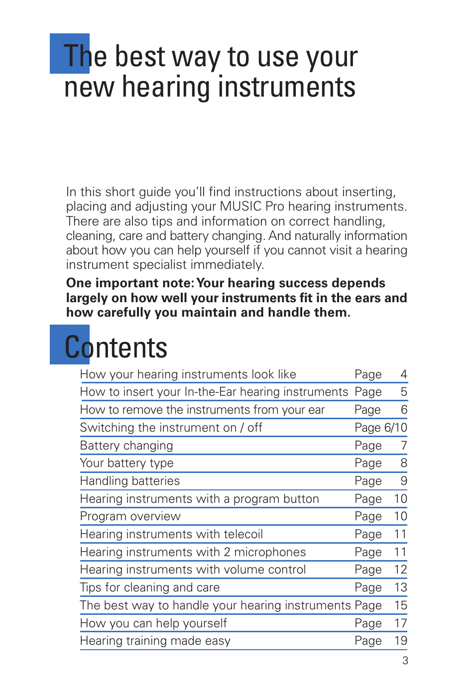 Siemens MUSIC Pro Pro IT User Manual | Page 3 / 24