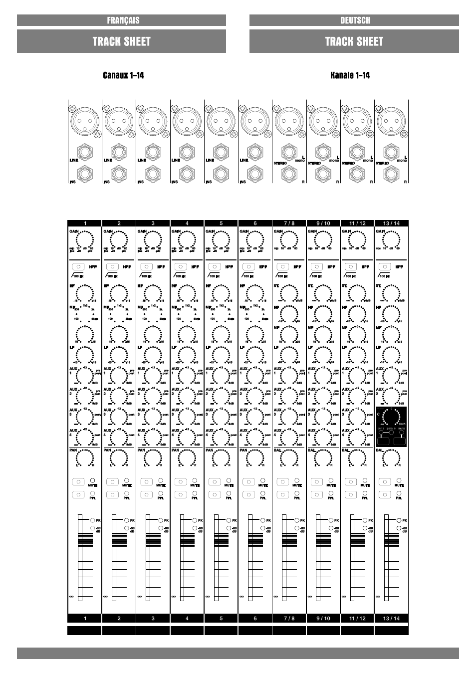 FBT FORMULA 143FXA User Manual | Page 65 / 68