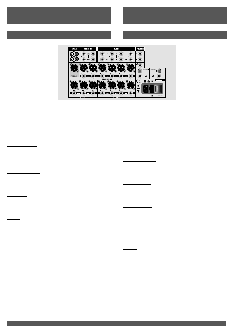 Français deutsch | FBT FORMULA 248 User Manual | Page 24 / 36