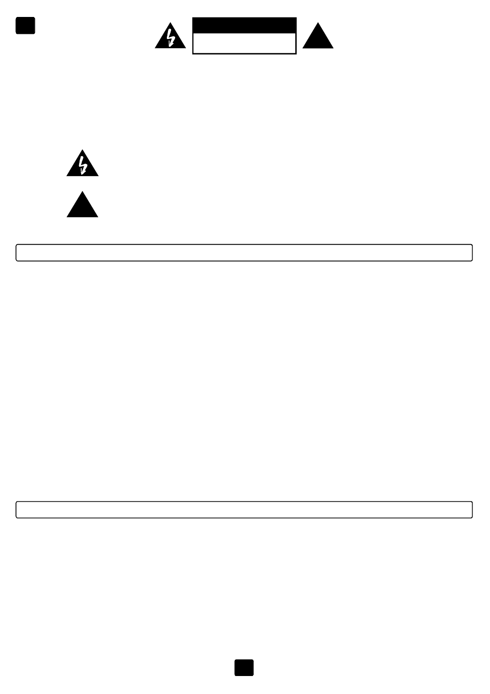 Warning | FBT MPU User Manual | Page 20 / 88