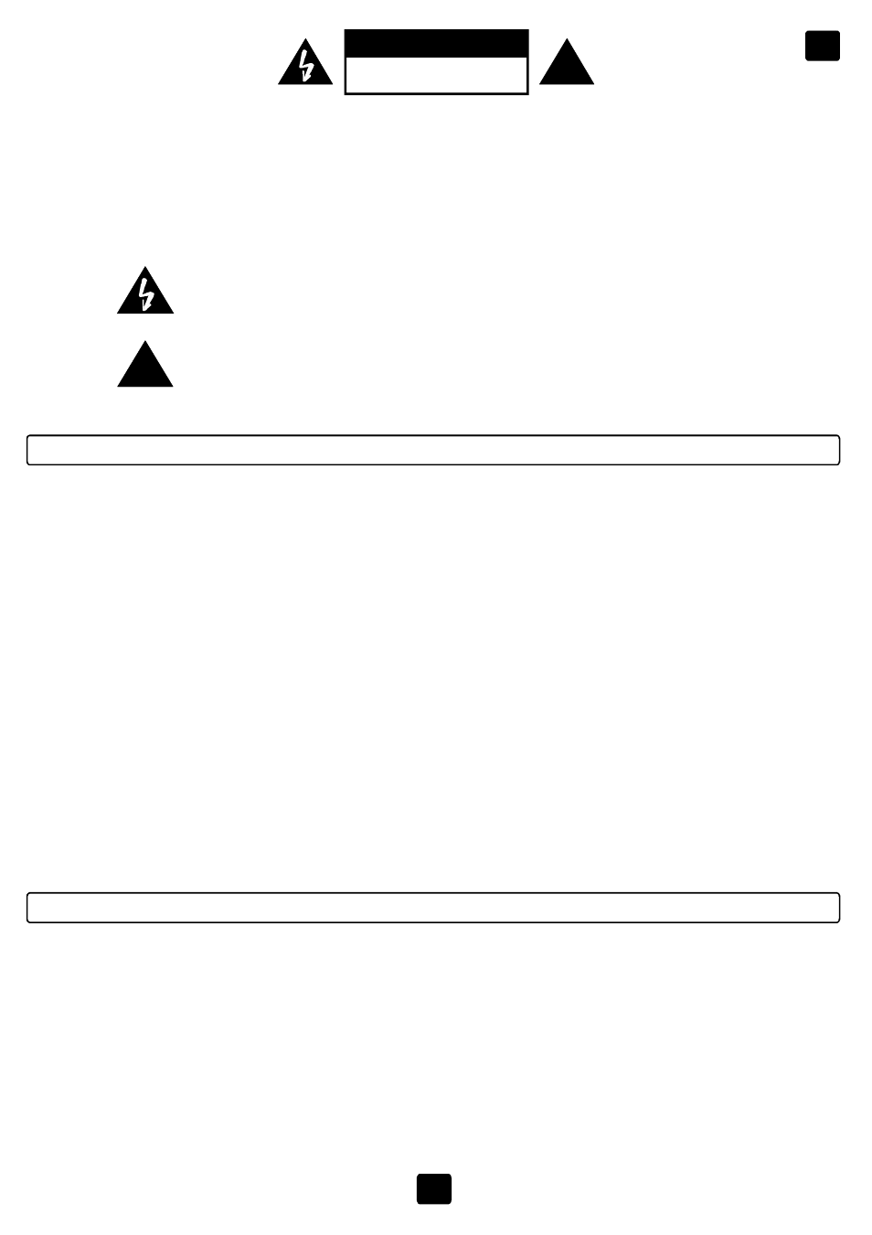 Attenzione | FBT MPU User Manual | Page 3 / 88