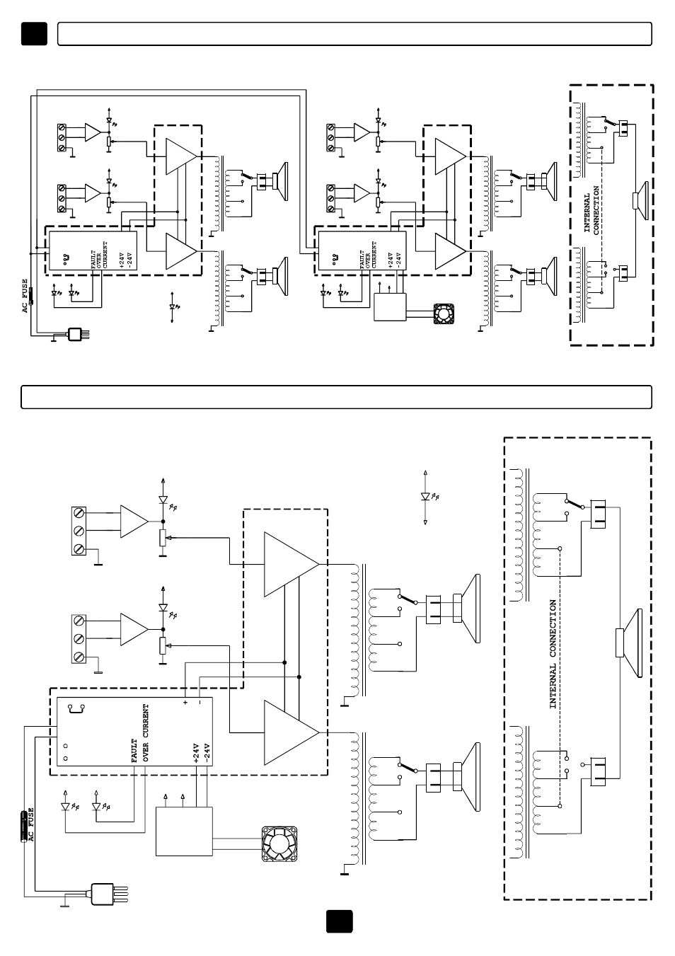 49 f, Schema-bloc | FBT MPU User Manual | Page 50 / 88
