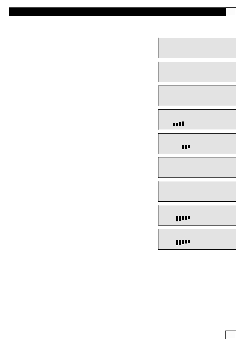 Use menù | FBT MMZ 6000 User Manual | Page 23 / 72