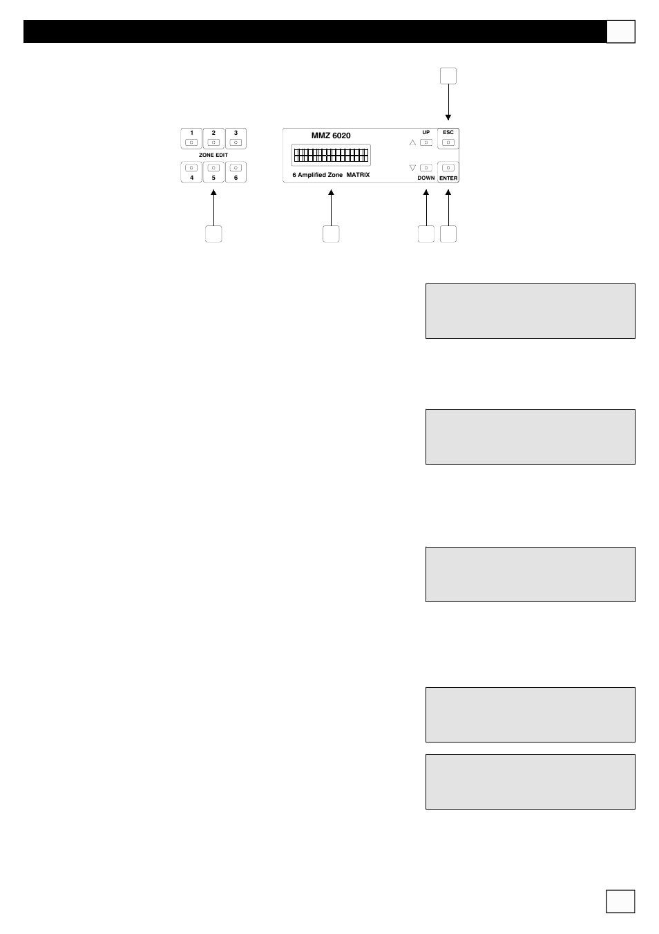 Menu d’utilisation | FBT MMZ 6000 User Manual | Page 35 / 72