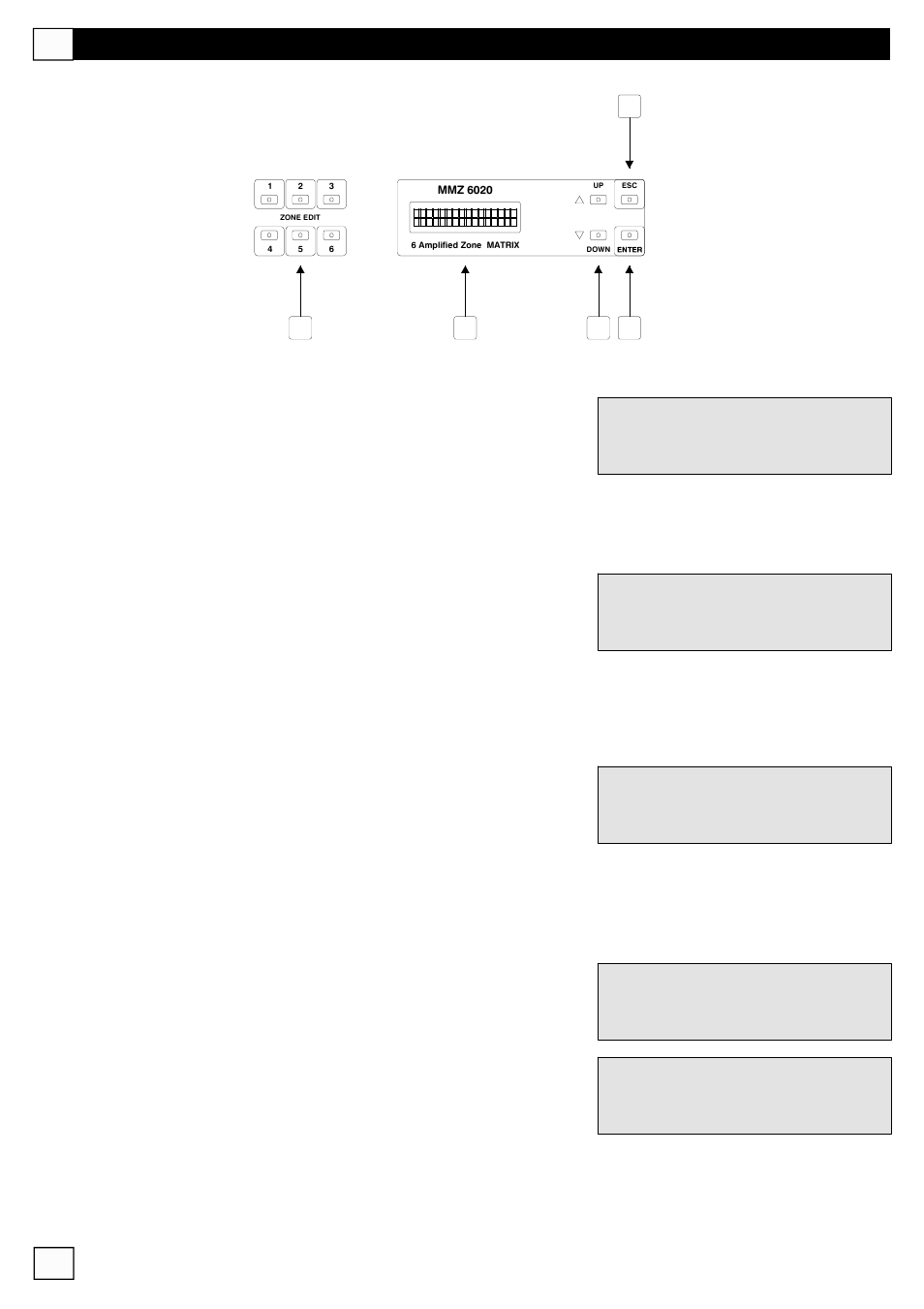 Bedienungsmenü | FBT MMZ 6000 User Manual | Page 48 / 72