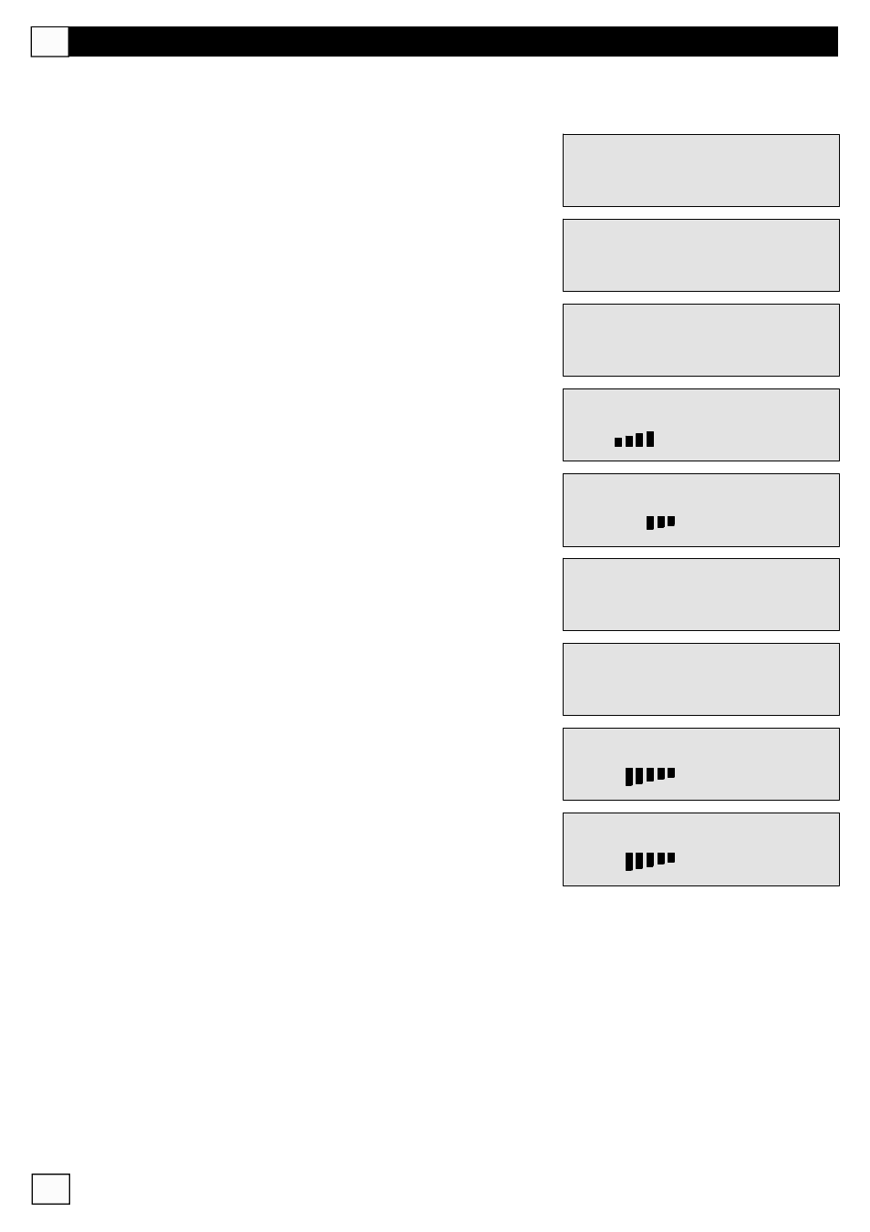 Menu de uso | FBT MMZ 6000 User Manual | Page 62 / 72