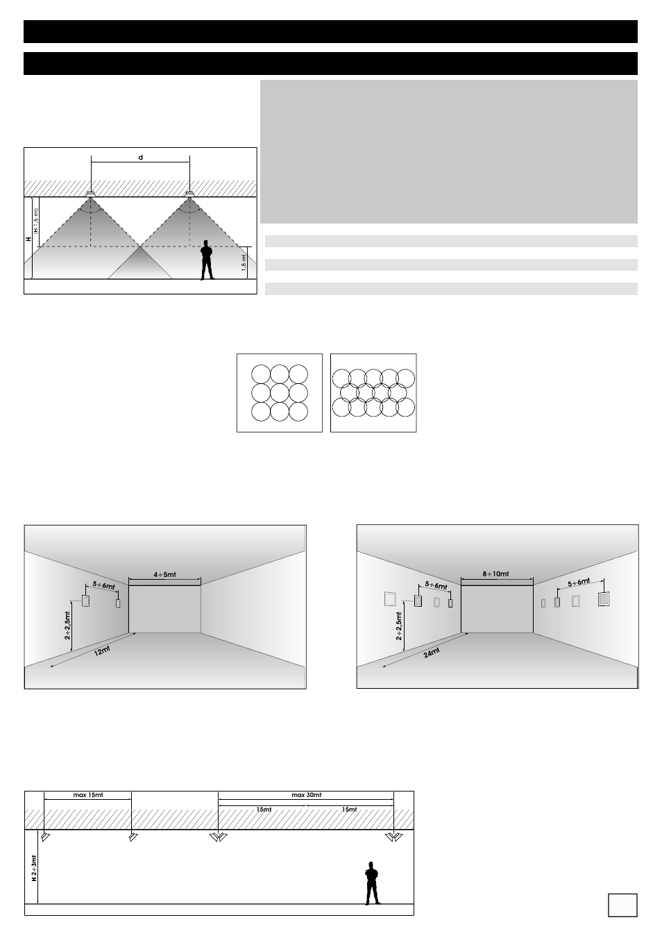 Metodi di installazione installation modes | FBT MMZ 6000 User Manual | Page 71 / 72