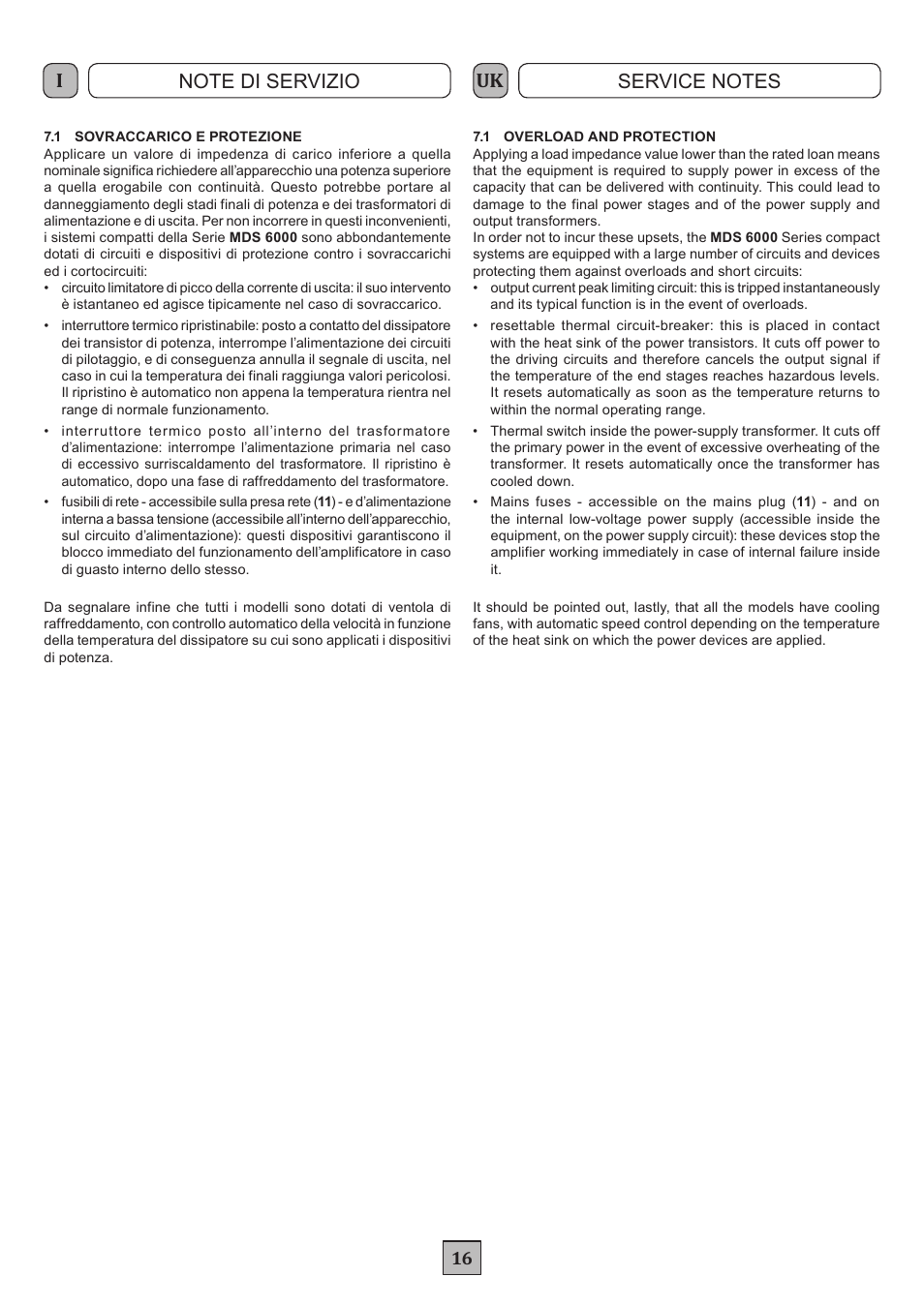 FBT MDS 6240 User Manual | Page 19 / 40