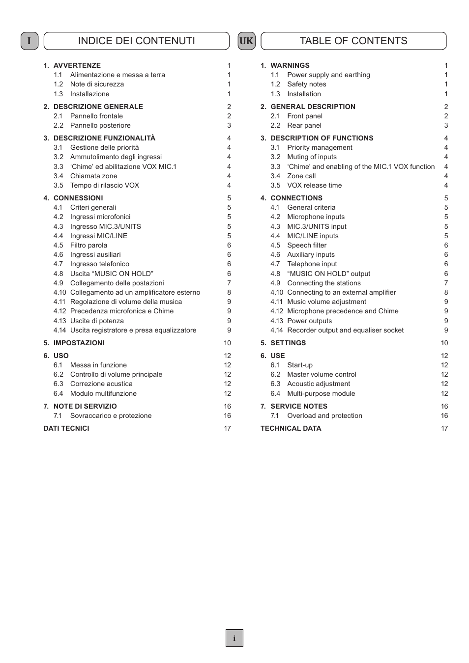 FBT MDS 6240 User Manual | Page 2 / 40